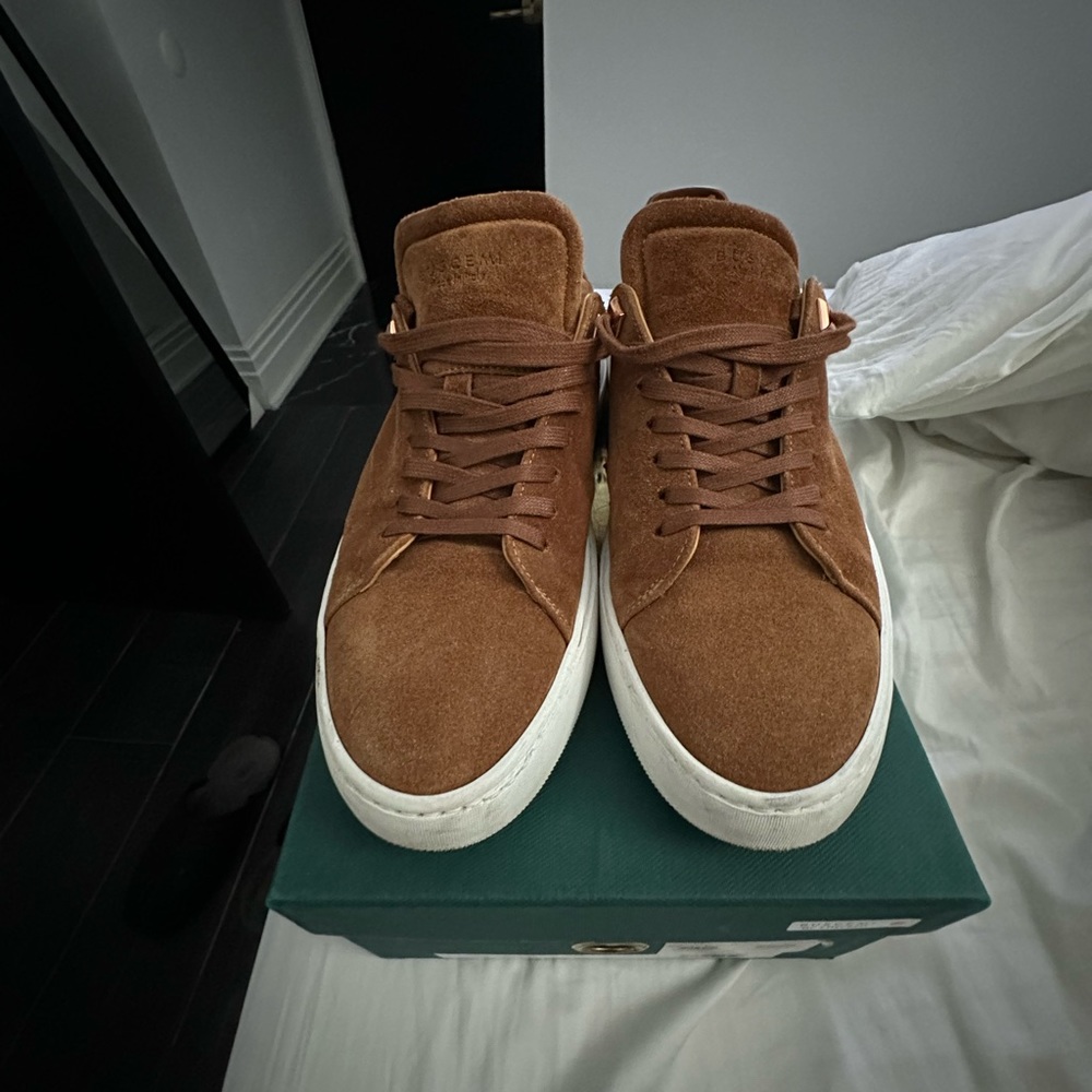 BUSCEMI uno low suede brown sneaker size 41 (8)